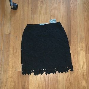 Urban outfitters black lace skirt with tag!